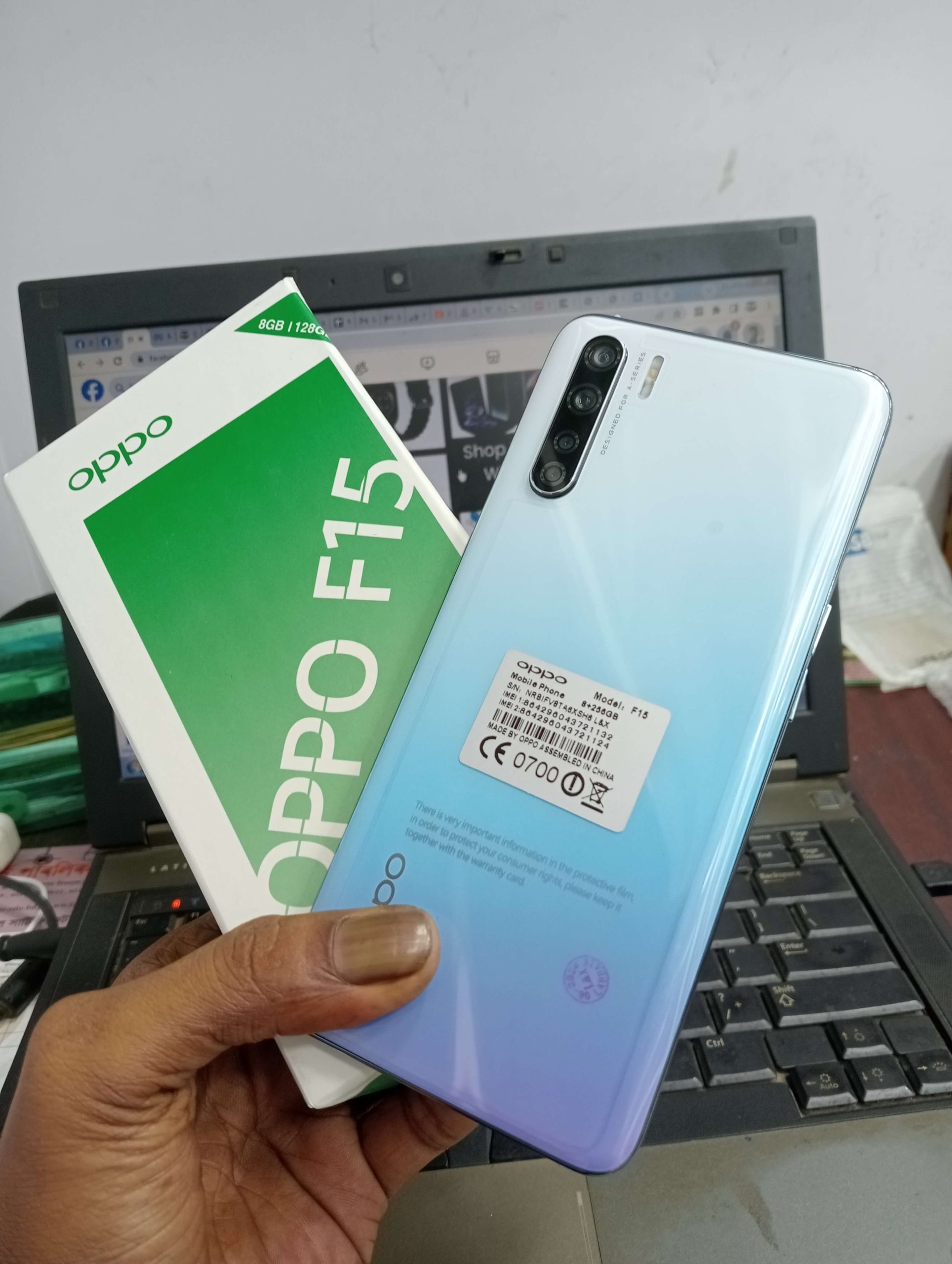 Oppo F15 8GB RAM 256GB ROM Display Finger - Image 7