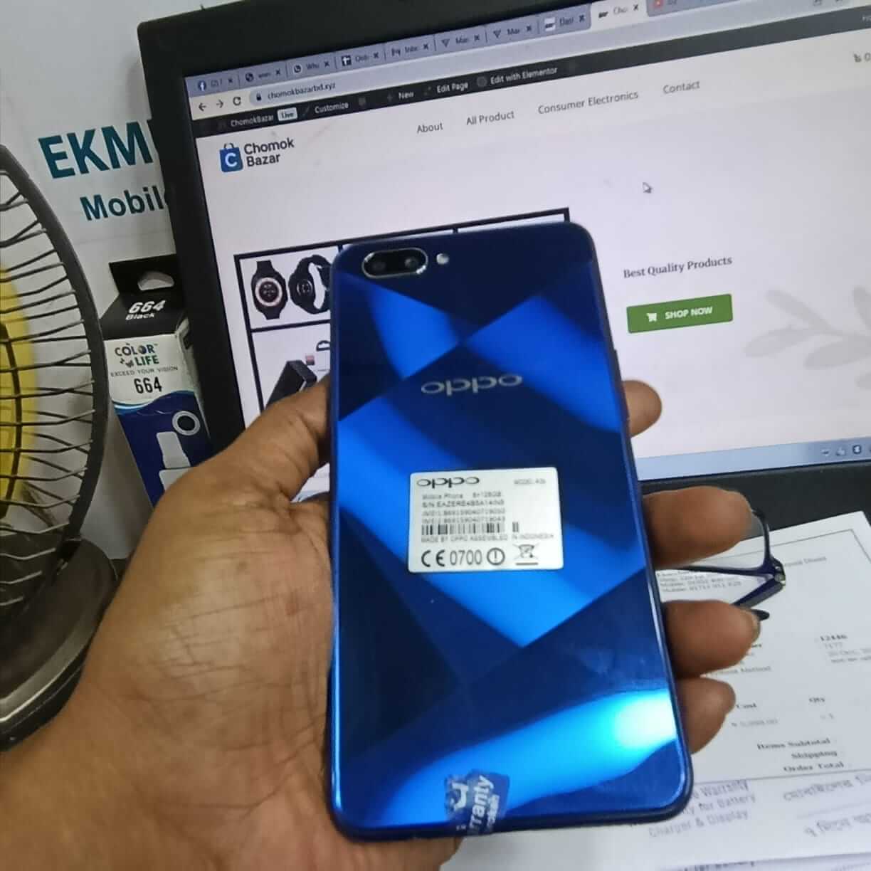 Oppo A3s 6GB RAM 128GB ROM Full Box - Image 6