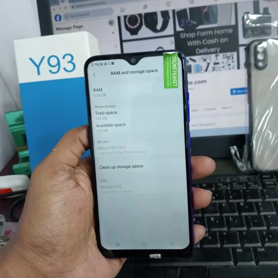 Vivo Y93 6GB RAM 128GB ROM Dual sim - Image 2