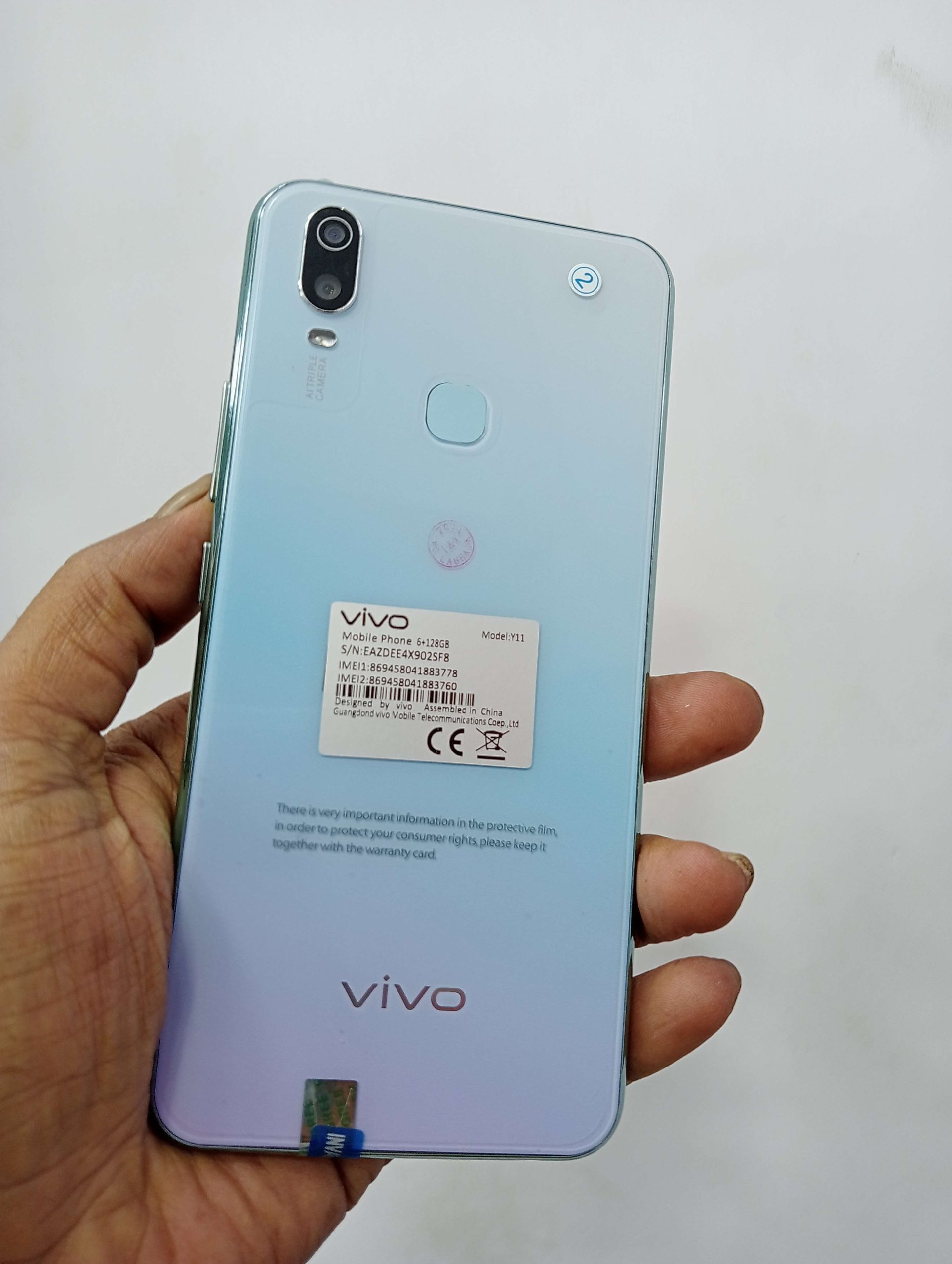 vivo Y11 6GB RAM 128GB ROM Dual sim Fingerprint 5000mAh Battery - Image 5
