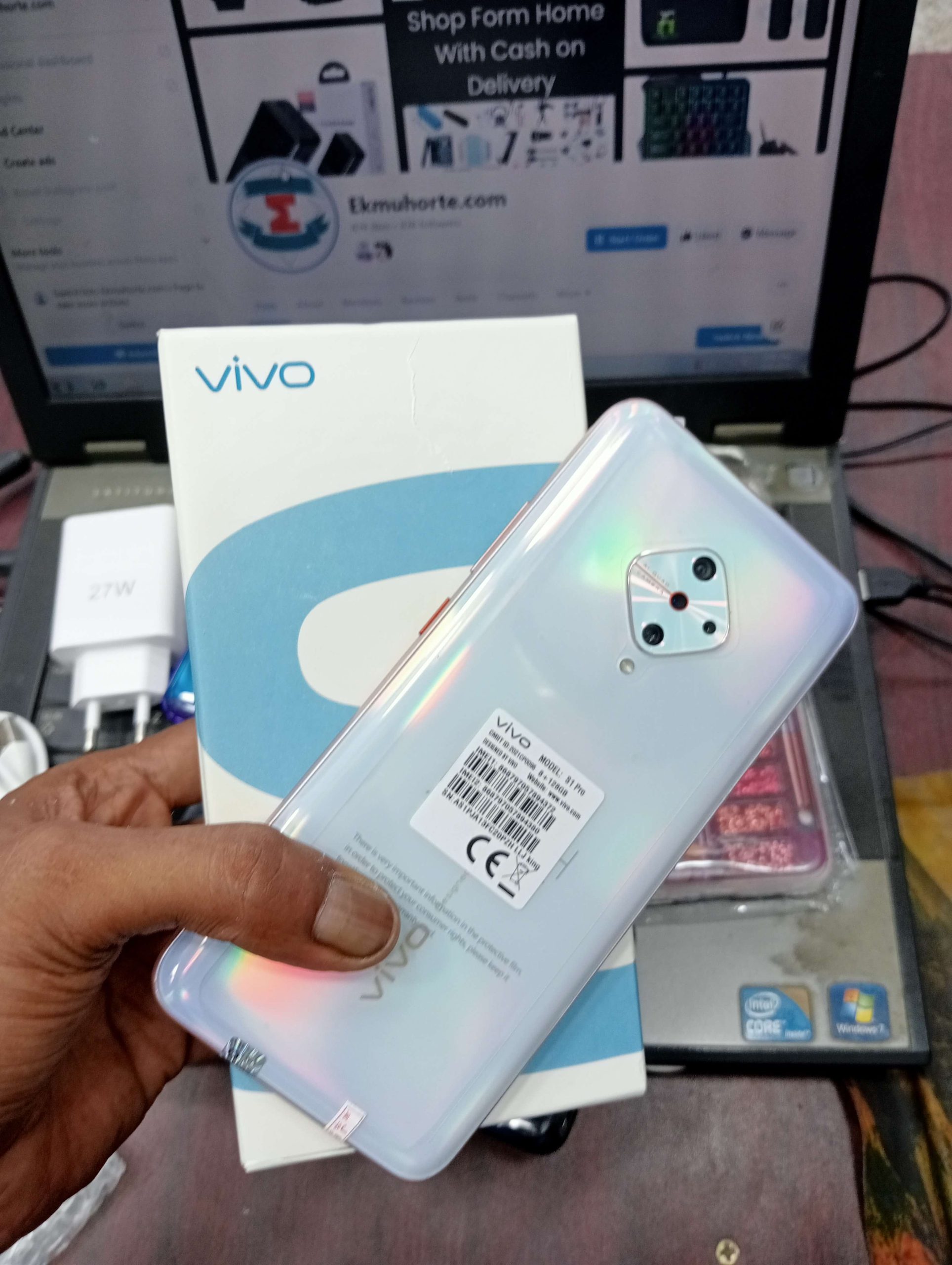 Vivo S1 Pro 8GB RAM 128GB ROM in Display Finger - Image 4