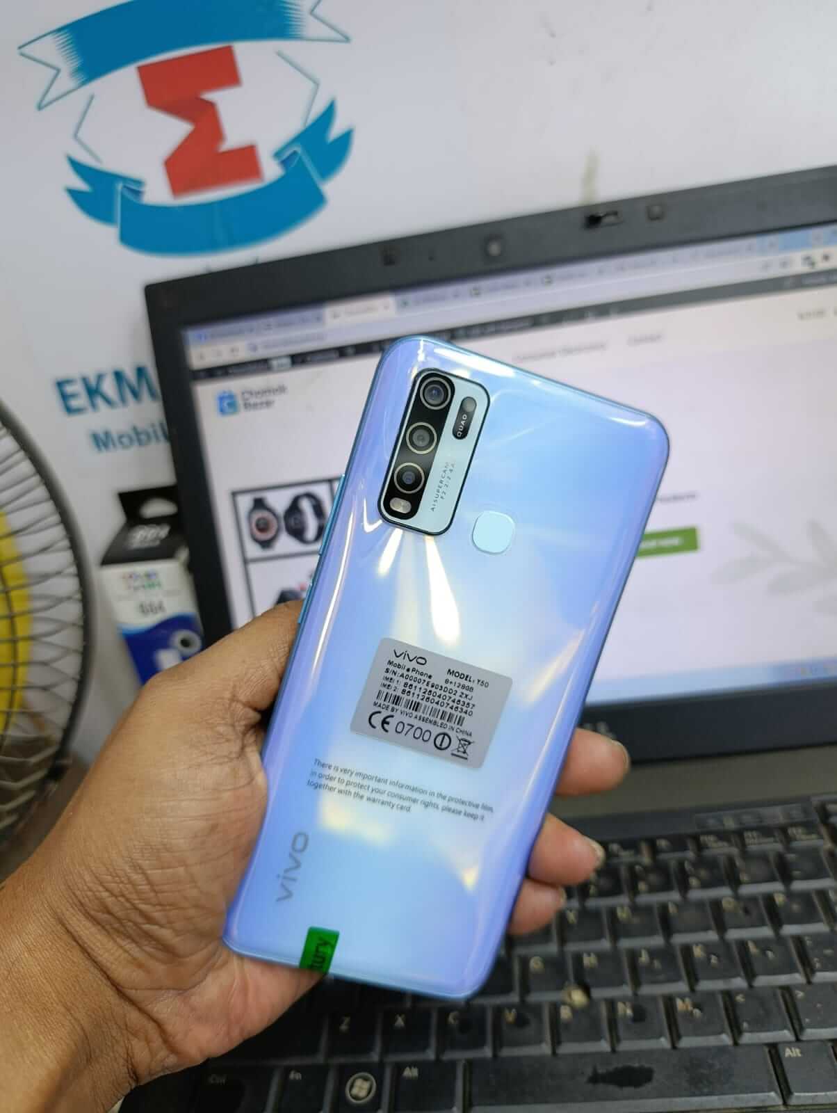 vivo Y50-Large Battery, 8GB RAM 128GB ROM - Image 4