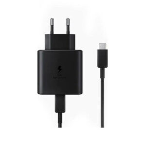 Samsung 25W PD (2 Pin) Type-C Fast Charging Adapter (EP-T2510) with Type-C to Type-C Cable