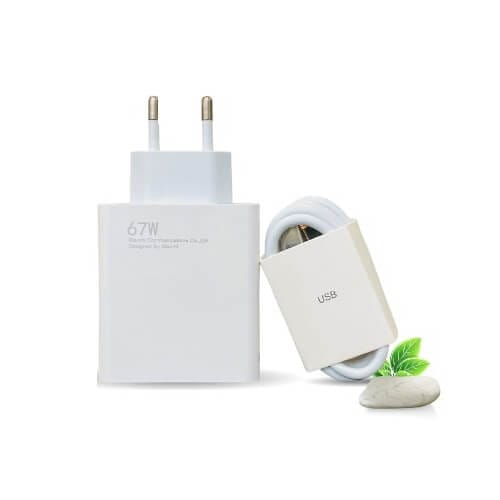 Xiaomi 67W USB-A Fast Charger Adapter with Type-C Cable