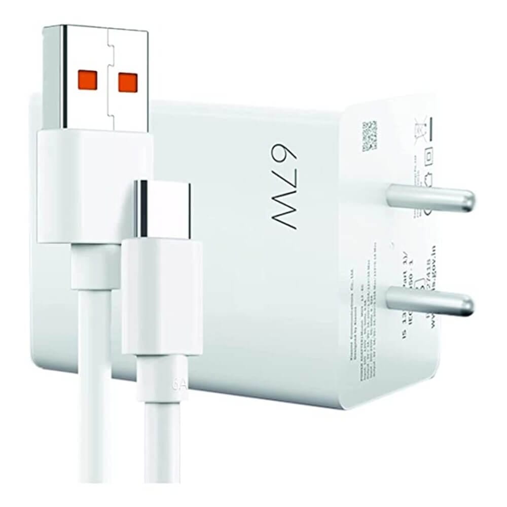 Xiaomi 67W USB-A Fast Charger Adapter with Type-C Cable - Image 4